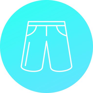 Modern simgenin vektör illüstrasyonu