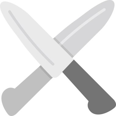 Kılıç. Web simgesi basit illüstrasyon