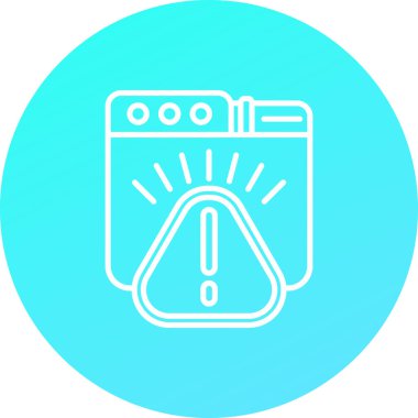 b gazının vektör illüstrasyonu simgesi yok