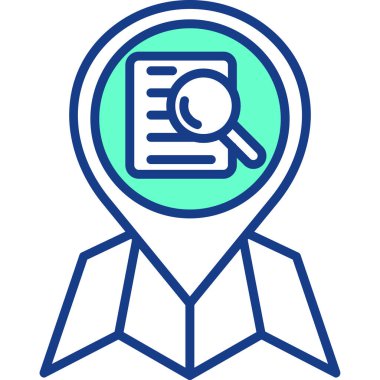 seo modern simgesinin vektör illüstrasyonu