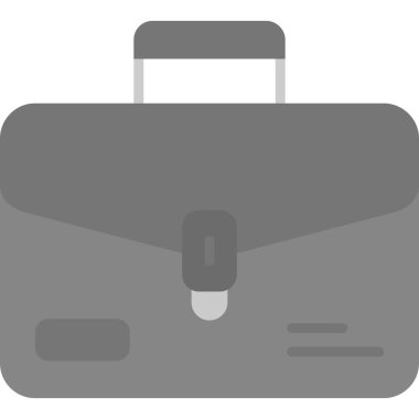 Bavul Düz Vektör Simgesi