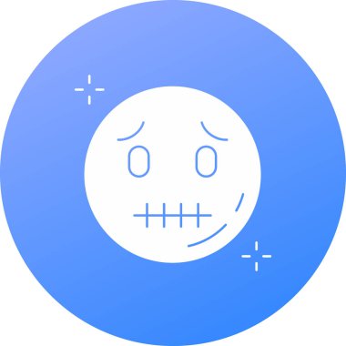 Emoji simge tasarım vektörü