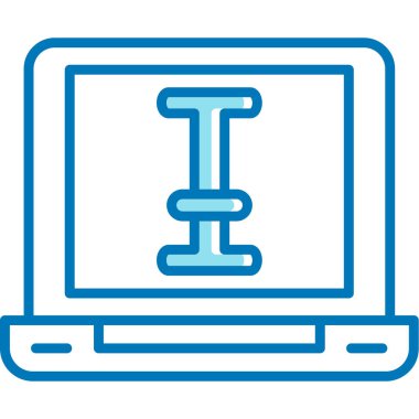 bilgisayar simgesi vektör illüstrasyonu