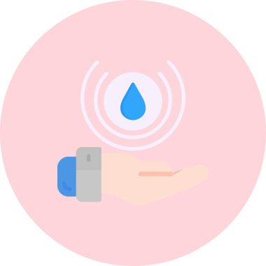 Akıllı bir telefonla bir damlayı tutarken.