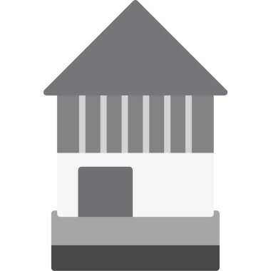 bina binası simgesi sağlam stil