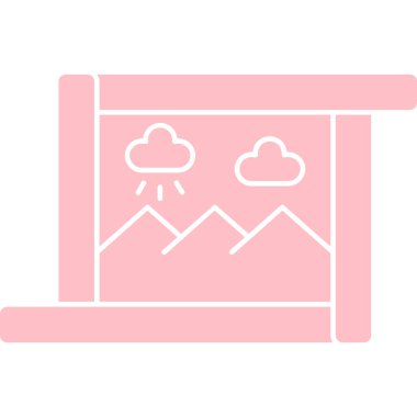 bulut veri teknolojisi ikon vektör illüstrasyon tasarımı