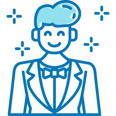 avatar erkek simgesi - taslak biçimi