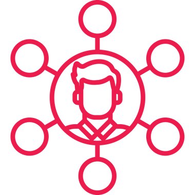 seo modern simgesinin vektör illüstrasyonu