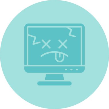 bilgisayar simgesi vektör illüstrasyonu