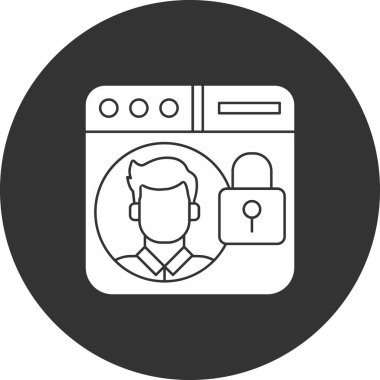 Modern b 'nin vektör illüstrasyonu eksik simgesi