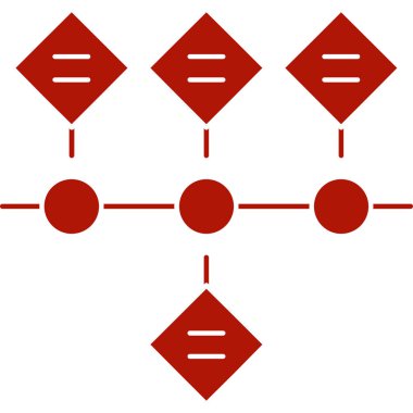 Molekül simgesi vektör illüstrasyonu