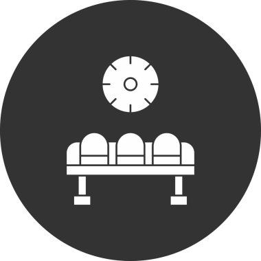 Gıda simgesinin vektör illüstrasyonu, çizgi illüstrasyonu