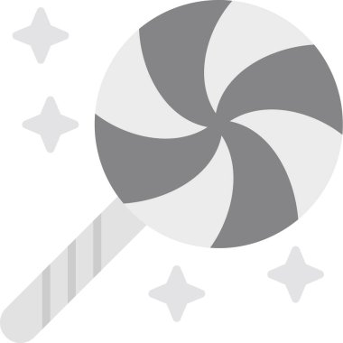 Şeker ikonu. vektör illüstrasyonu