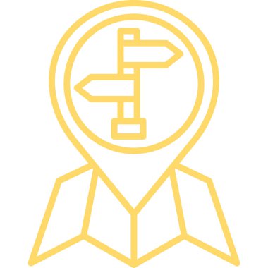 Modern simgenin vektör illüstrasyonu