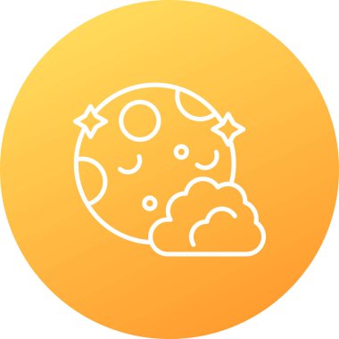 Ayın vektör illüstrasyonu