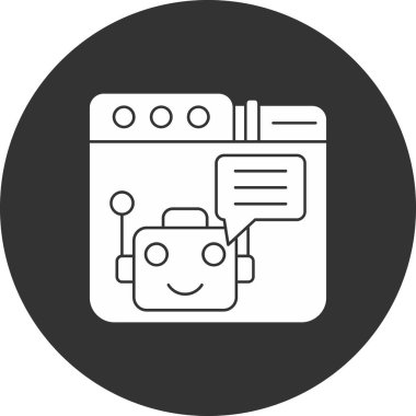 Modern eğitim ikonunun vektör illüstrasyonu