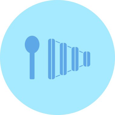 Gıda simgesinin vektör illüstrasyonu