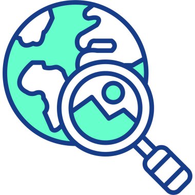 Arama simgesi. Basit tasarım