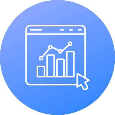grafik simgesi, vektör illüstrasyonu