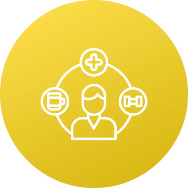 seo modern simgesinin vektör illüstrasyonu