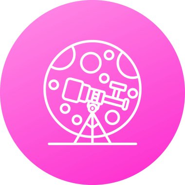 Modern bir simgenin vektör illüstrasyonu