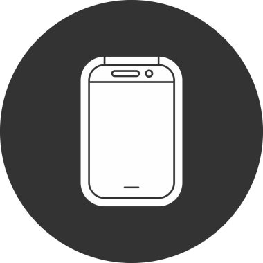 Telefon ikonu. Basit resimleme