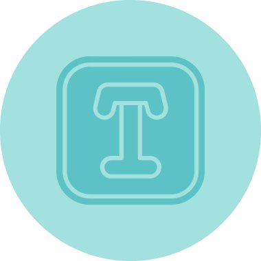 Modern b 'nin vektör illüstrasyonu eksik simgesi