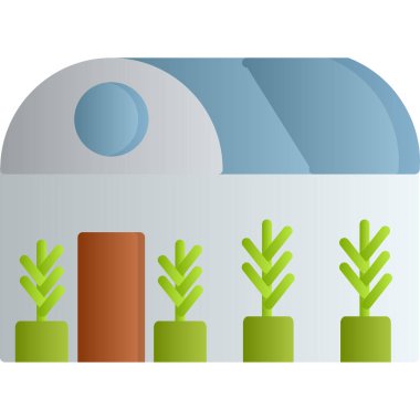 Esrar vektör illüstrasyon tasarımında kaktüs bitkisi