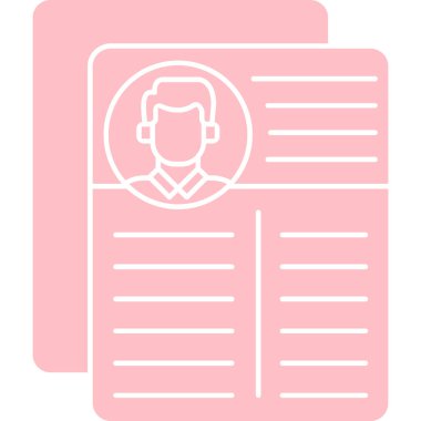 Vektör Avatar Simgesi illüstrasyonu