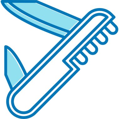 Kılıç. Web simgesi basit illüstrasyon