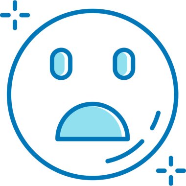 emoji. Web simgesi basit illüstrasyon