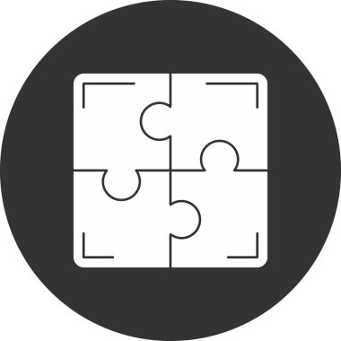 vektör illüstrasyonu, bulmaca ögesi arkaplanı