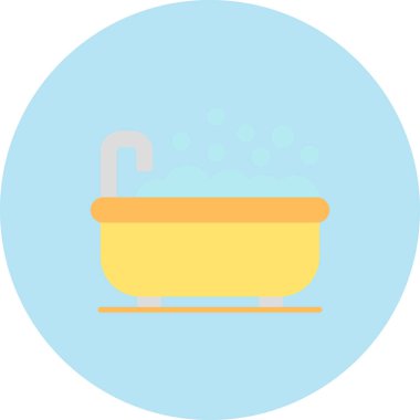 yemek pişirme ikonu düz stil