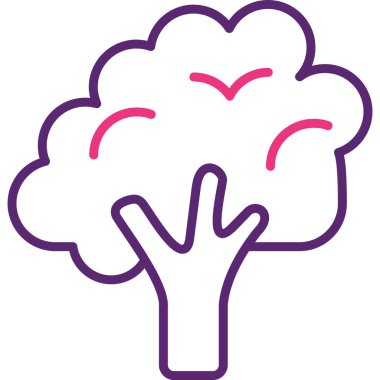 Yemek. Web simgesi basit illüstrasyon