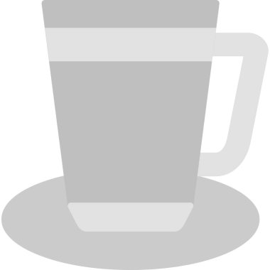 kahve kupası ikonu vektör illüstrasyonu