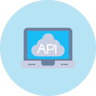 Web geliştirme düz çizgi simgesi