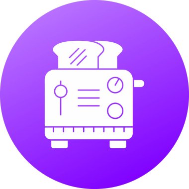 Modern b 'nin vektör illüstrasyonunda gaz ikonu yok