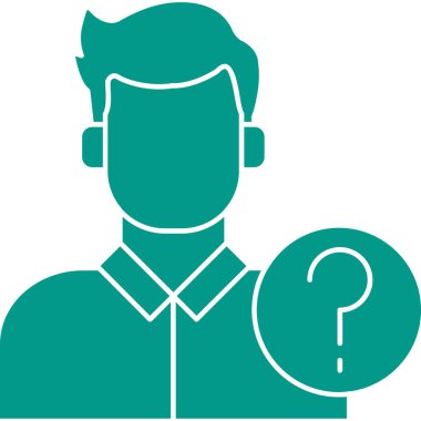 Soru işareti. web vektörü