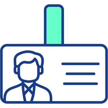 iş simgesi vektör illüstrasyonu