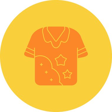 shirt web simgesi basit tasarım