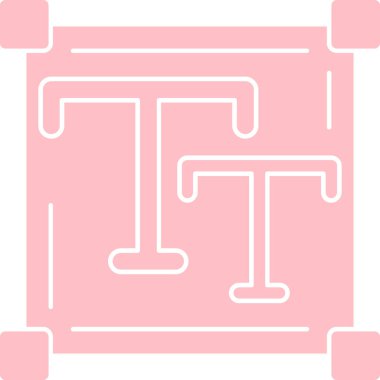 alfabe yazı tipi t logo vektör tasarımı