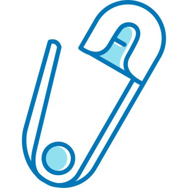 Mavi ve beyaz rengin vektör illüstrasyonu