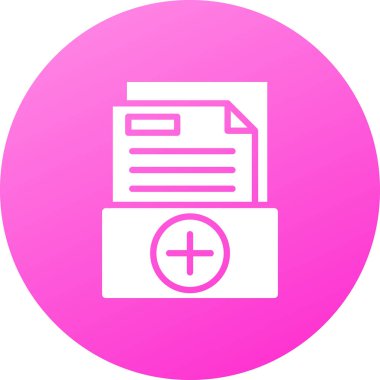 belge vektör illüstrasyon simgesi