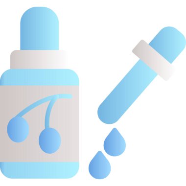 Bir şişe sıvı damlatıcı.