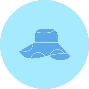 Çizgi film şapkasının vektör çizimi