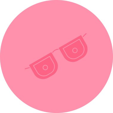 Çizgi film yüzünün vektör illüstrasyonu