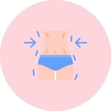 Vücut simge vektör çizim