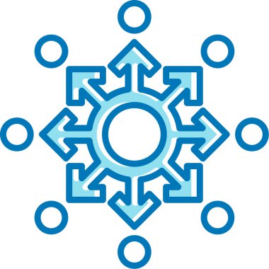 Teçhizat Web simgesi basit illüstrasyon