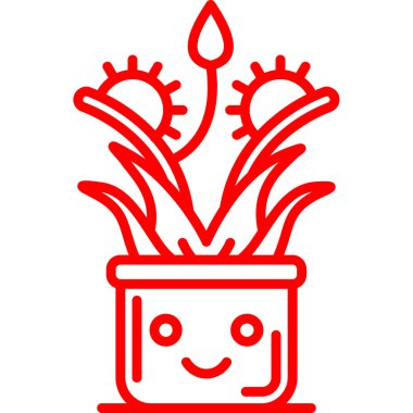 Bir çömleğin çizgi çizimi