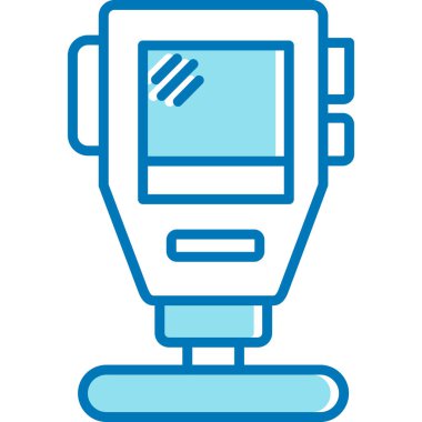 Modern b 'nin vektör illüstrasyonu eksik simgesi